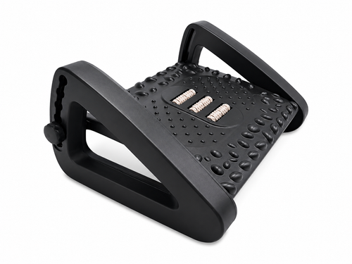 Adjustable Ergonomic Foot Rest & Calf Stretch Board with Massage Rollers