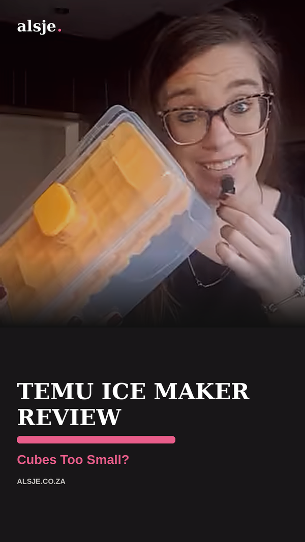 Temu Ice Maker Review