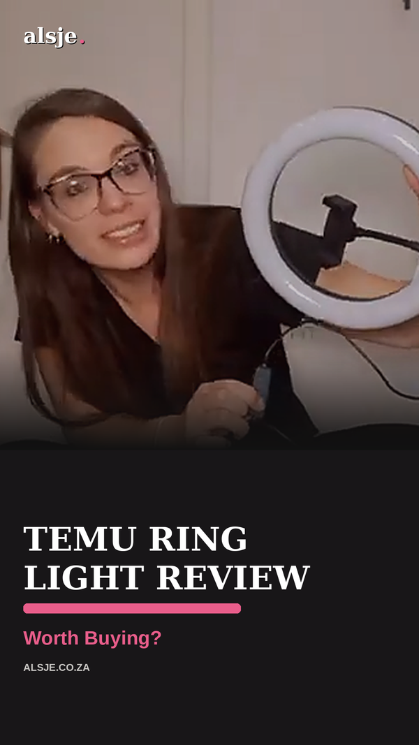 Temu Desk Ring Light Review 2026 | Is It Worth It?