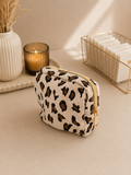 Corduroy Mini Cosmetic Bag | Travel Makeup Pouch