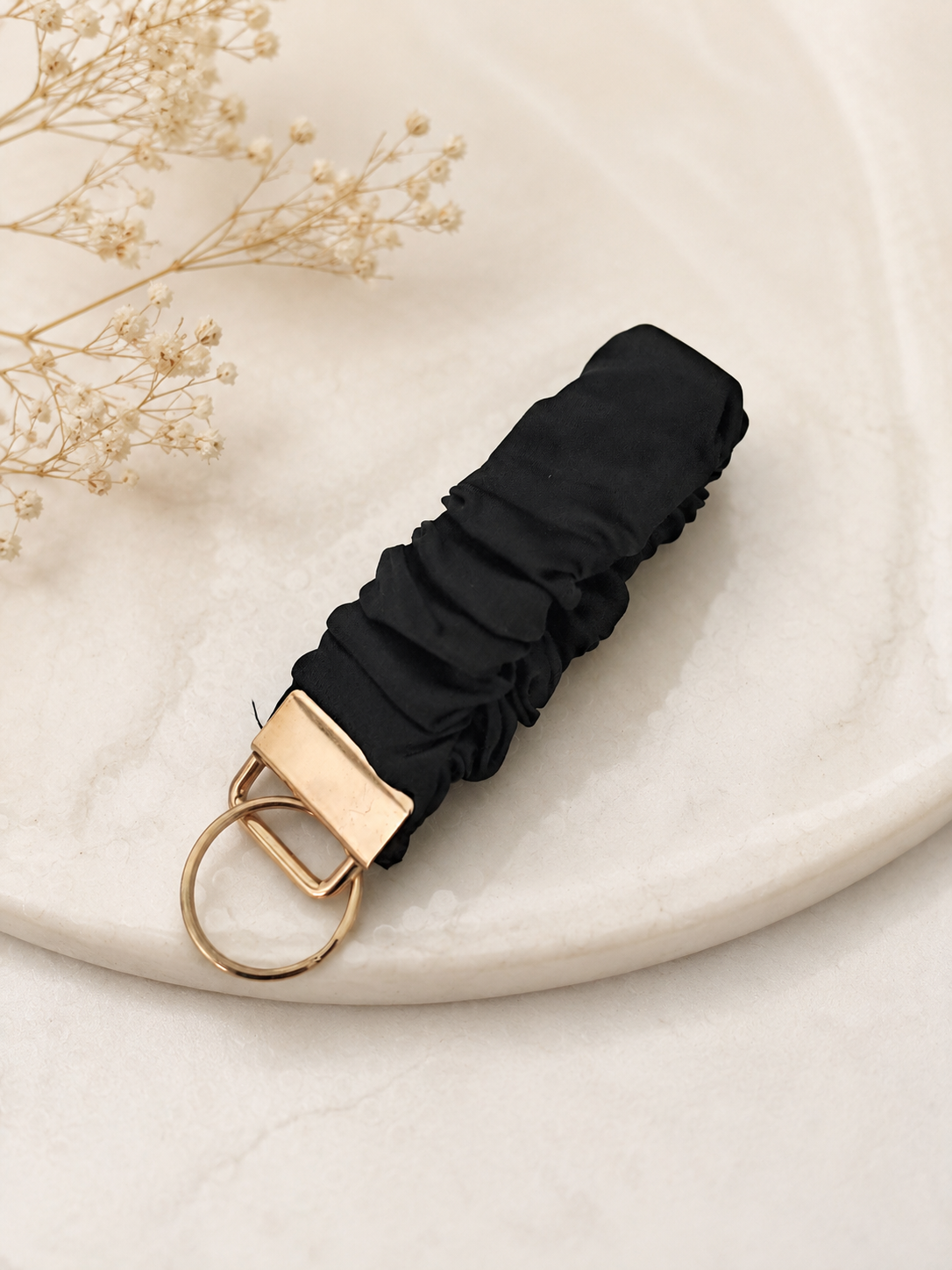 Scrunchie Wristlet Keychain