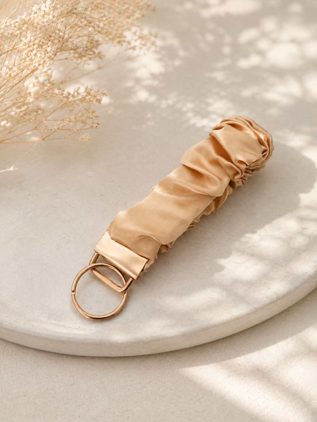 Scrunchie Wristlet Keychain