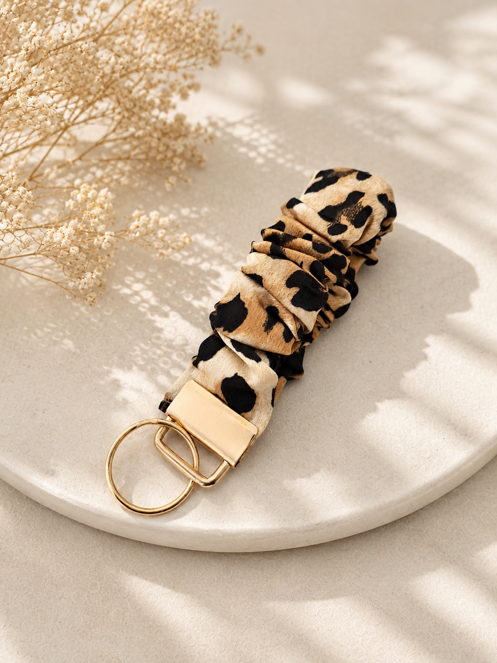 Scrunchie Wristlet Keychain