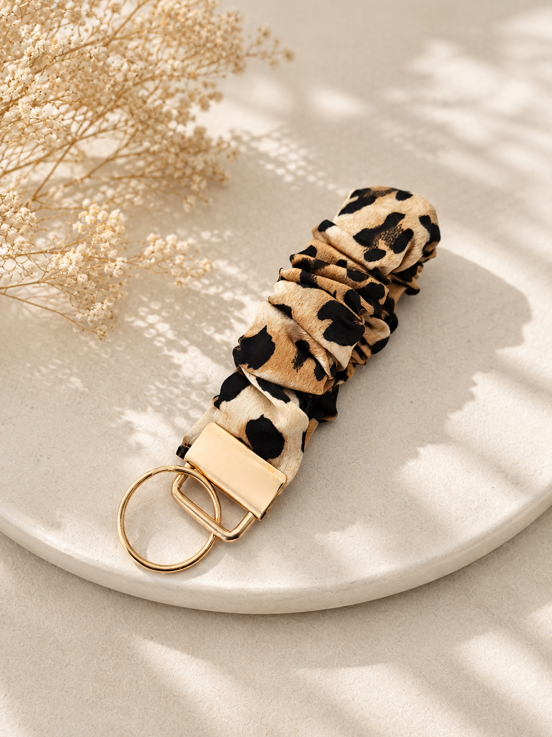 Scrunchie Wristlet Keychain