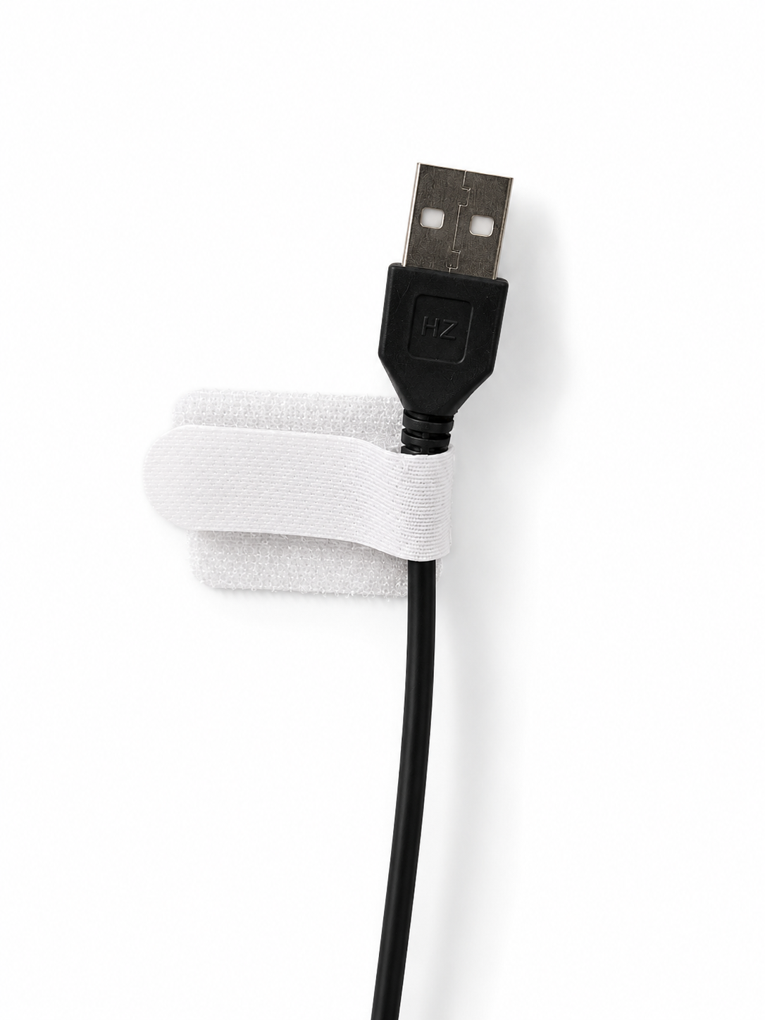 Self-Adhesive Cable Management Clips (Pack of 5) – White