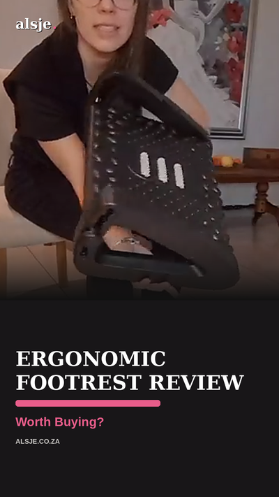 Ergonomic Footrest Review